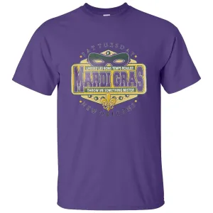 Adult Mardi Gras Fat Tuesday Throw Me Something Tee-Shirt