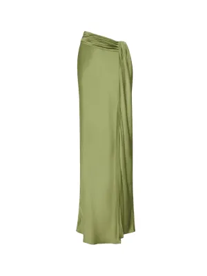 Asymmetric Maxi Skirt