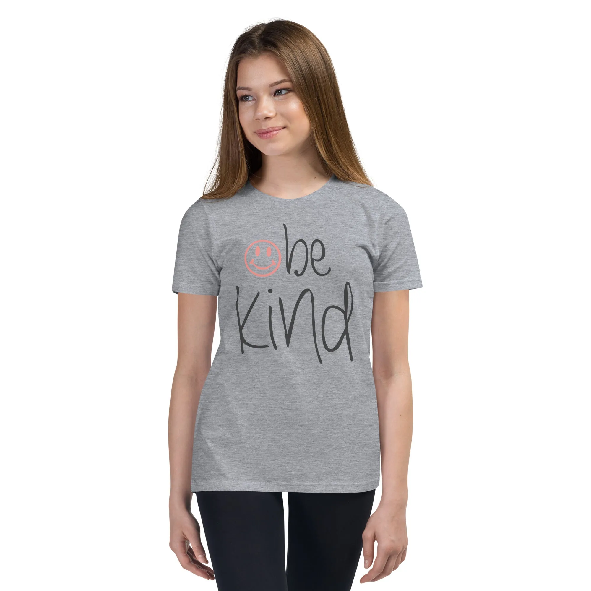 be kind Smile Youth Short Sleeve T-Shirt