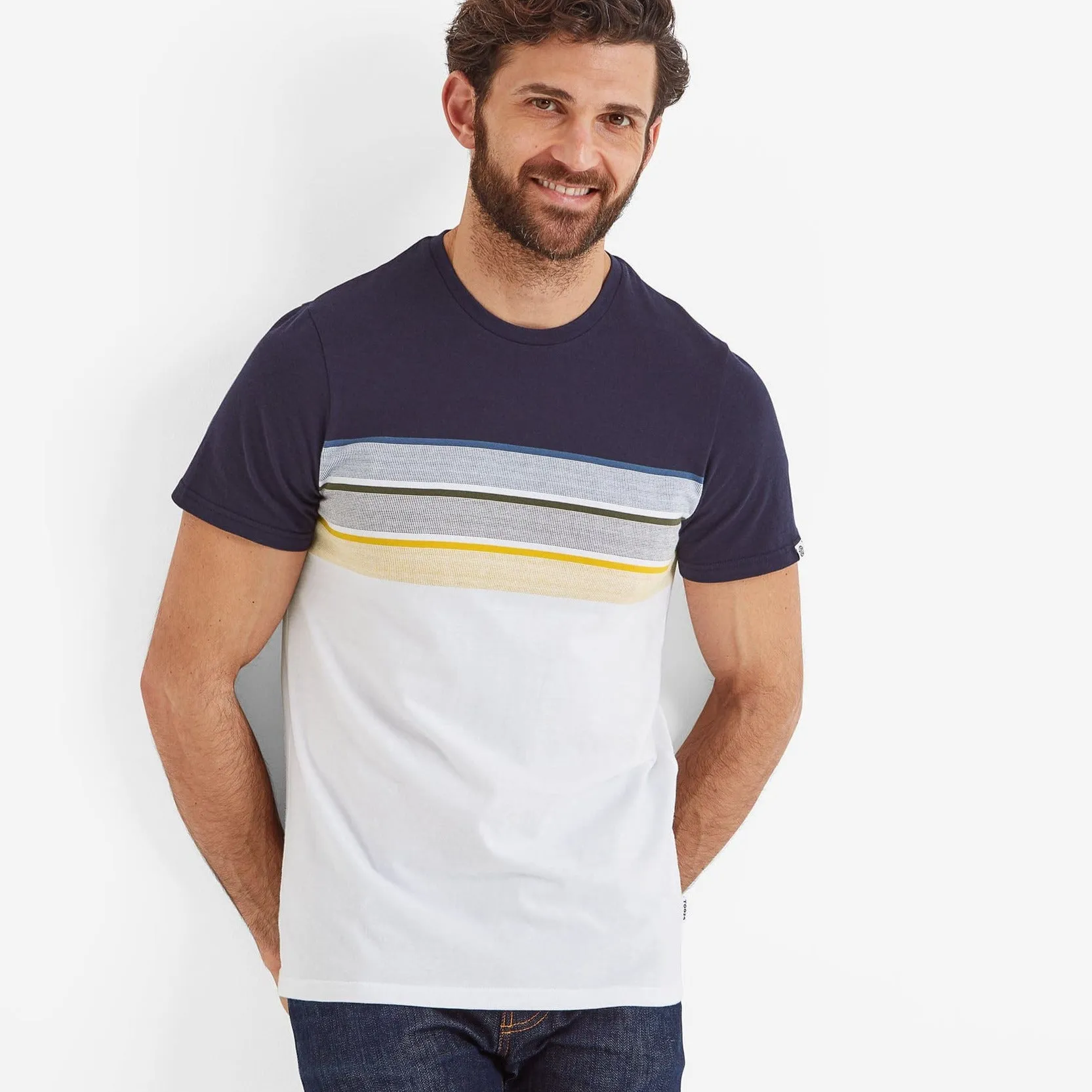 Blaxhall Mens T-Shirt - Dark Indigo