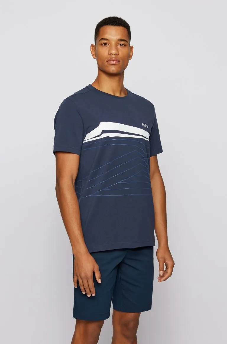 BOSS Tee 8 T-Shirt in Navy