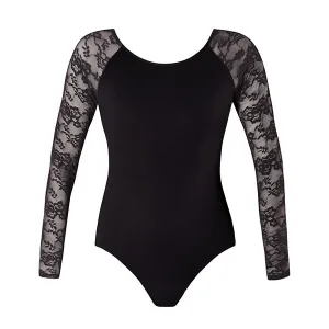 Energetiks Hailey Lace Leotard | Black | Adult