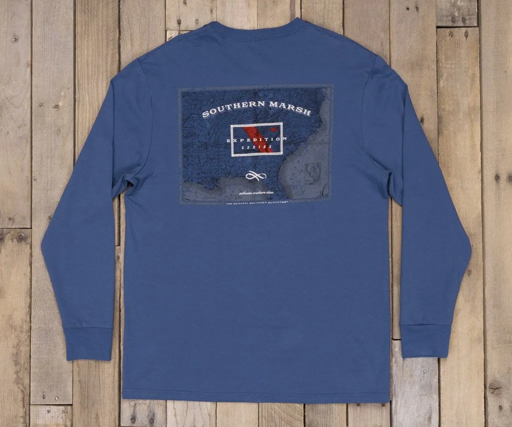 Expedition Series Tee - Flag - Long Sleeve