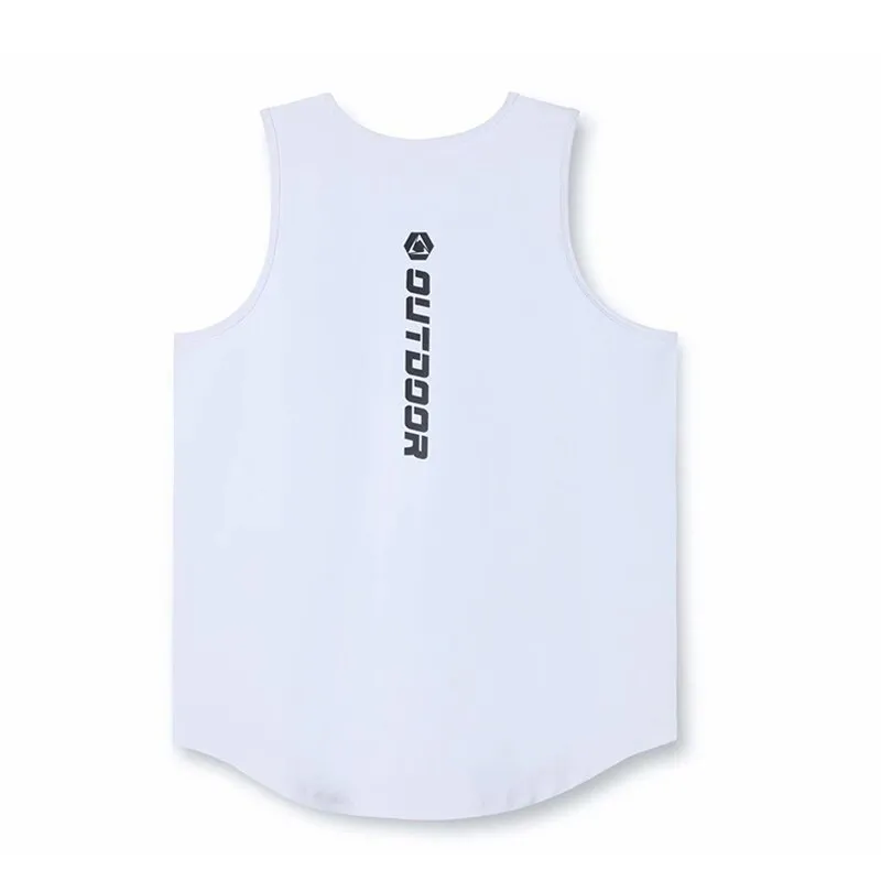 Fashion Brand sleeveless shirts tank top men Fitness shirt mens singlet Bodybuilding workout gym vest fitness men