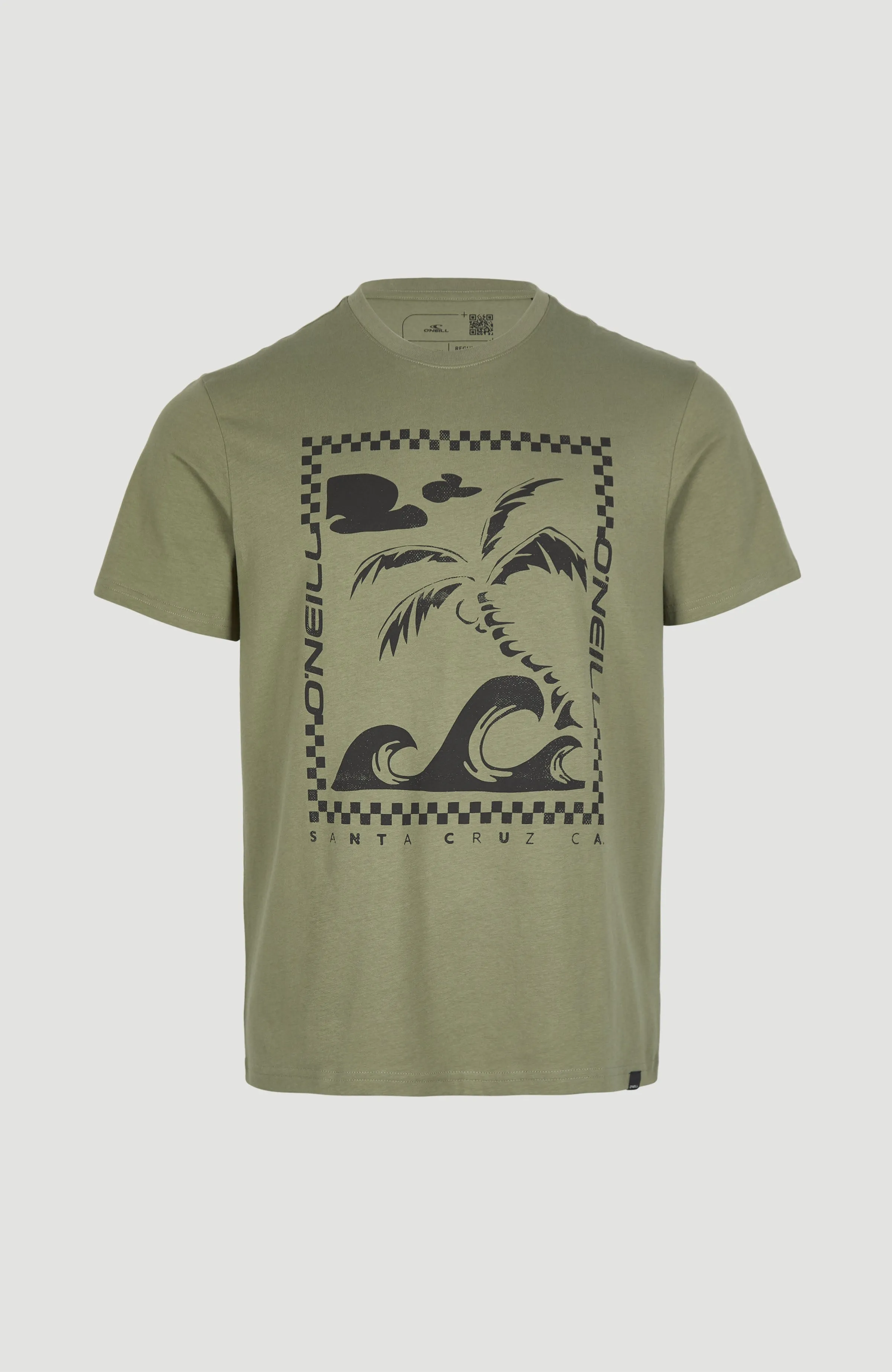 Fin T-Shirt | Deep Lichen Green