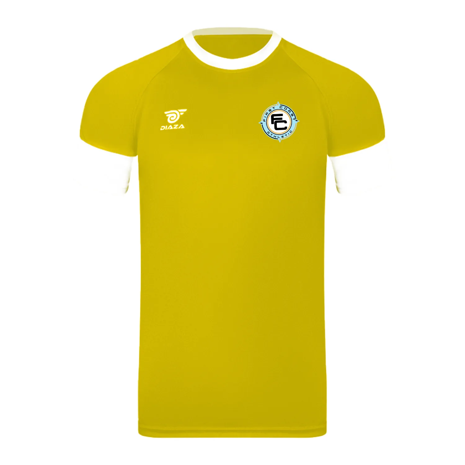 First Coast Athletic Short Sleeve Training Yellow