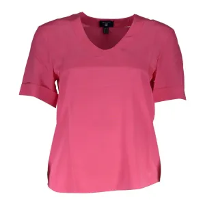 Gant Pink Silk Women TShirt