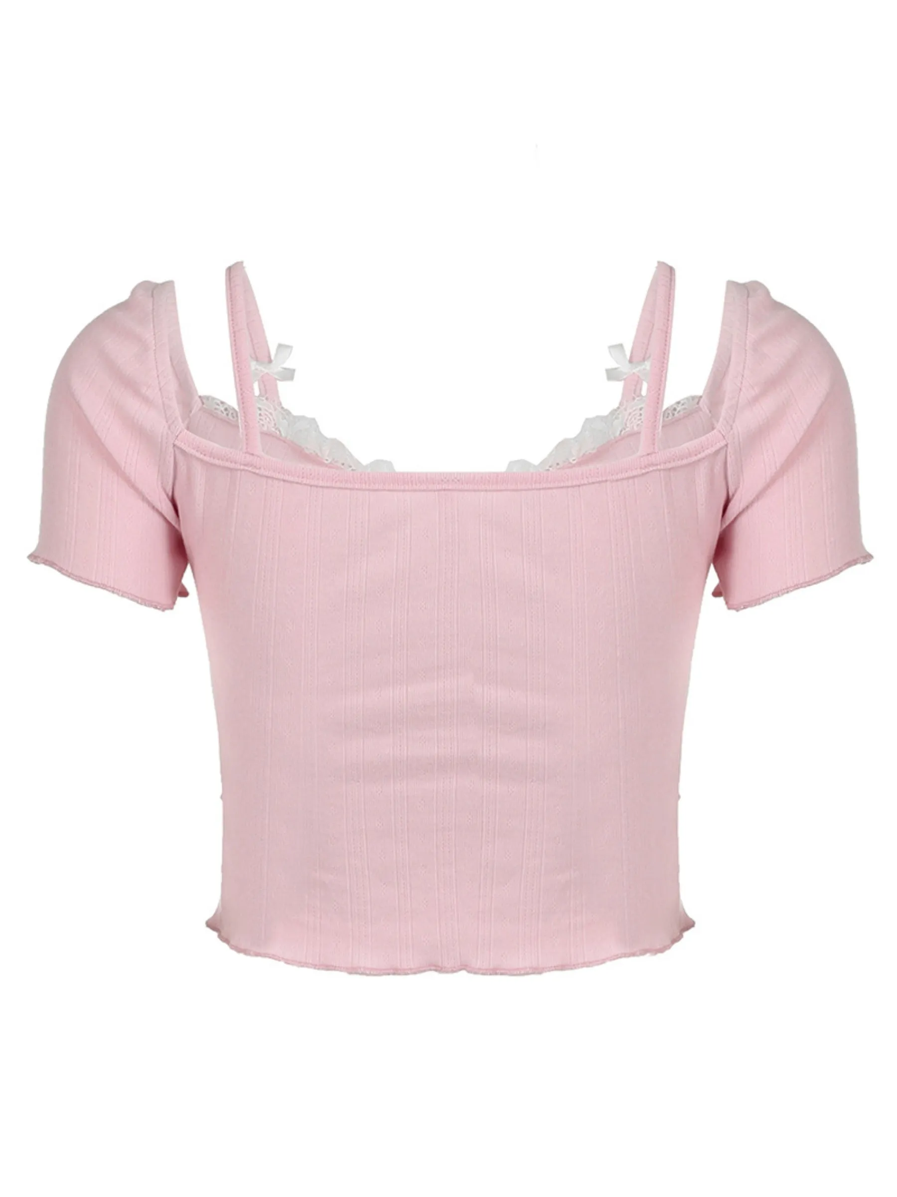 Khloie Short Sleeve Crop Top