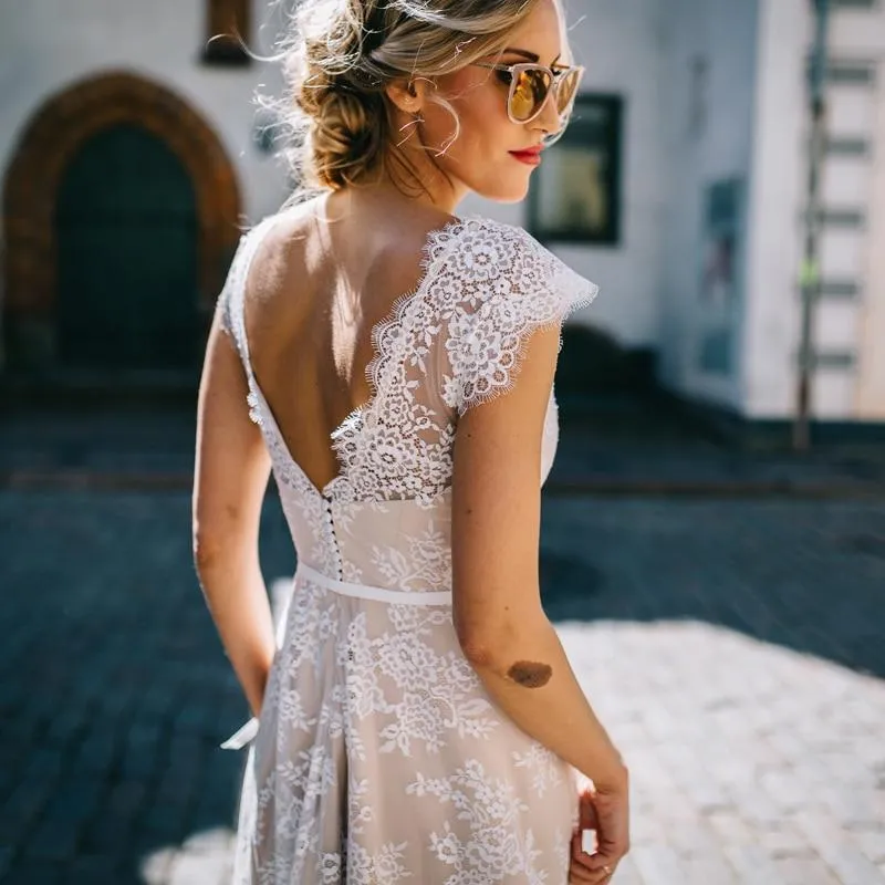 Meadow Lace Charm Bridal Gown