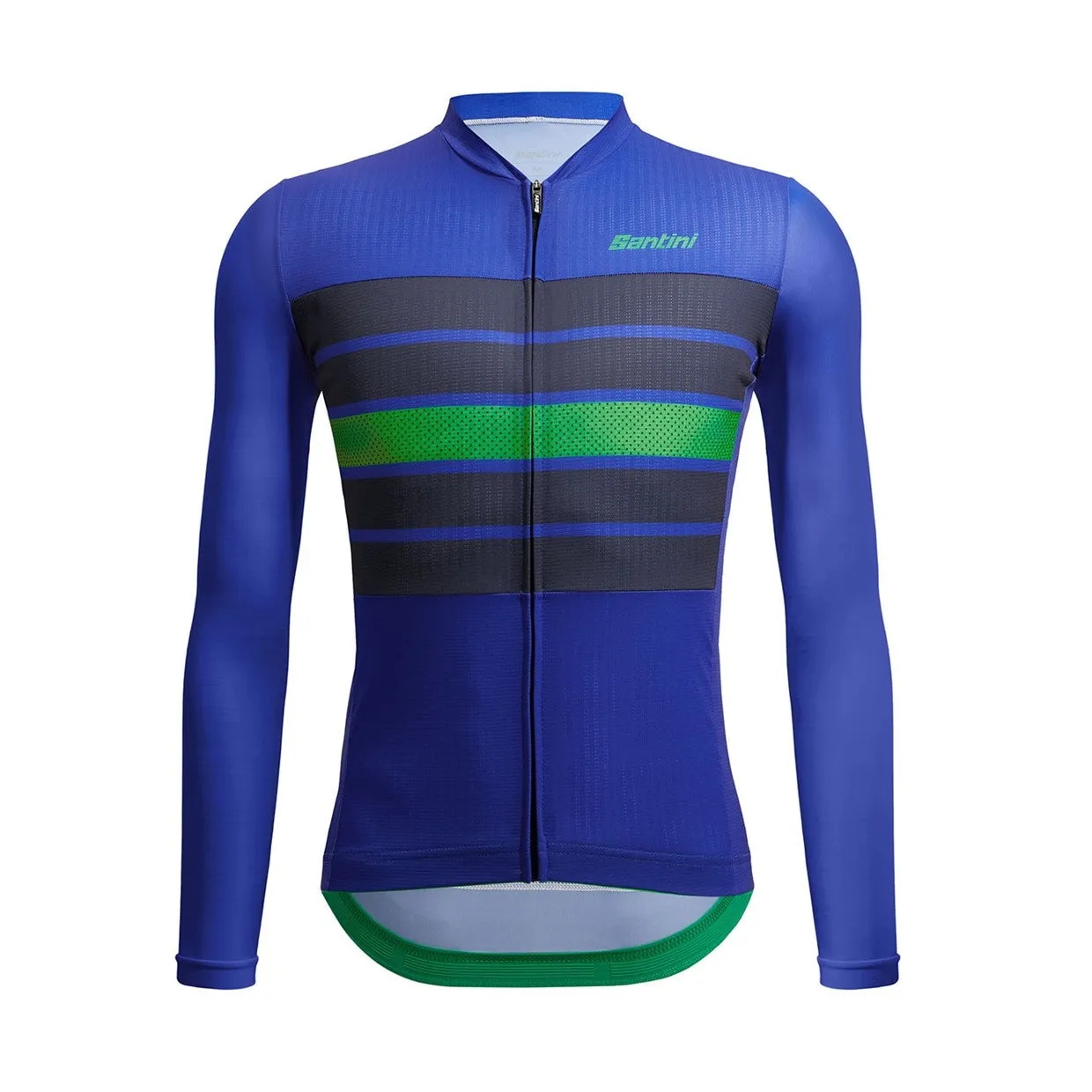 Santini Men's Eco Sleek Bengal LS Jersey